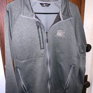 Men’s large, The North Face/National Guard zip-up